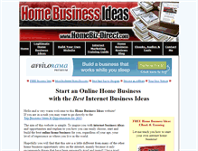 Tablet Screenshot of homebiz-direct.com